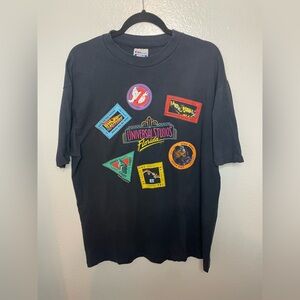 Vintage 1989 Universal Studios T-Shirt Promos Jaws E.T  USA Made XL